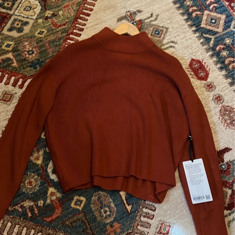 Merino Wool Blend Ribbed Lululemon Sweater